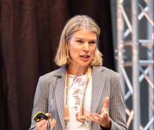 Ceo Claudia Tornquist Presenting At Munich Conference